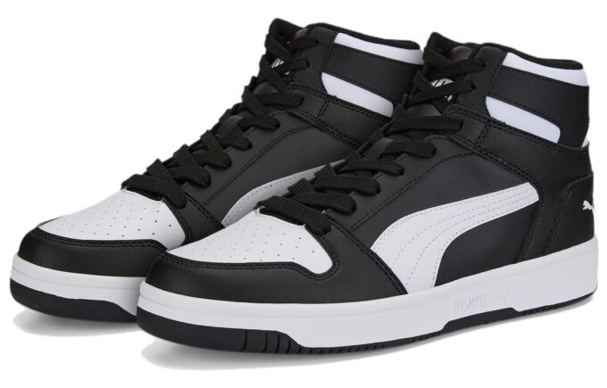 Zapatillas altas Rebound Layup «Negro y blanco»