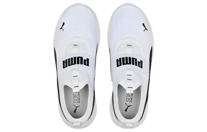 Zapatillas Anzarun Lite Slipon «Blanco y negro»