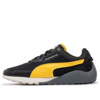 Zapatillas bajas antideslizantes PUMA x Porsche «Negro Amarillo»