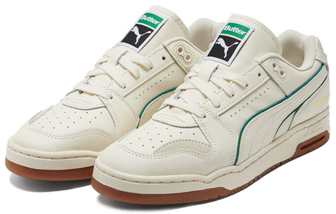 Zapatillas bajas Butter Goods x Slipstream «Blanco susurro»