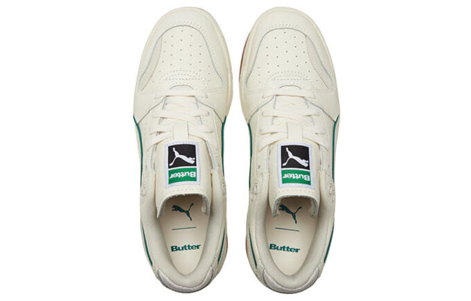 Zapatillas bajas Butter Goods x Slipstream «Blanco susurro»