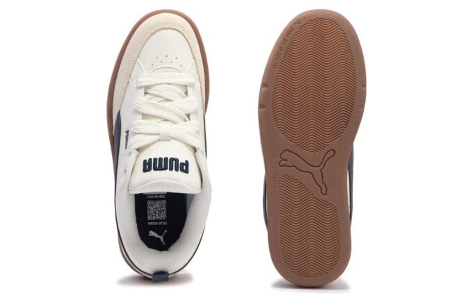 Zapatillas bajas clásicas «Blanco Azul Marino»