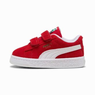 Zapatillas clásicas de ante fáciles de poner para niños pequeños