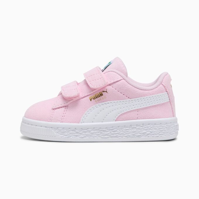 Zapatillas clásicas de ante fáciles de poner para niños pequeños Zapatillas clásicas de ante fáciles de poner para niños pequeños