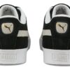Zapatillas clásicas de ante «Negro y blanco»