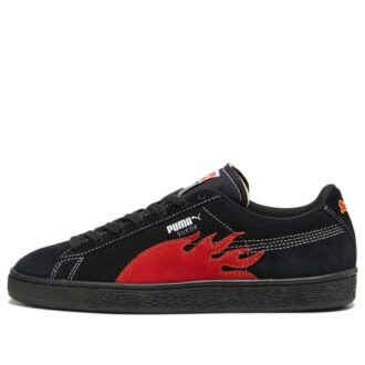 Zapatillas clásicas de ante PUMA x Butter Goods «Negro y rojo»
