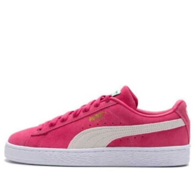 Zapatillas clásicas de ante XXI «rosa y blanco»