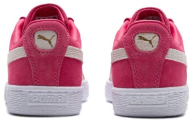 Zapatillas clásicas de ante XXI «rosa y blanco»