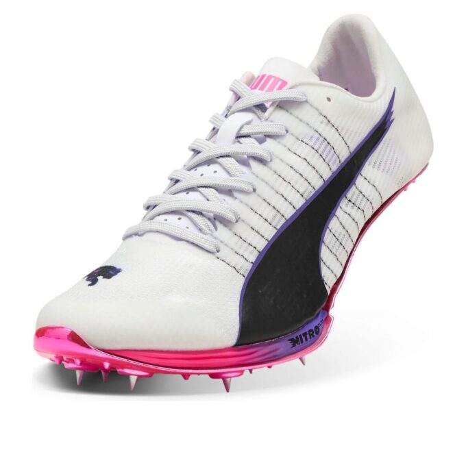 Zapatillas con clavos evoSPEED Sprint Nitro Elite 2 Digitokyo «Blanco, negro y rosa»