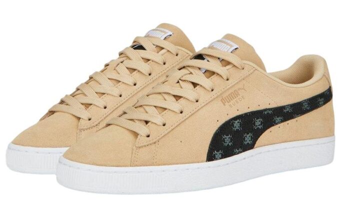 Zapatillas de ante T7 «Tan Black»