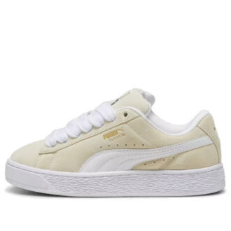 Zapatillas de ante XL «Amarillo Blanco»