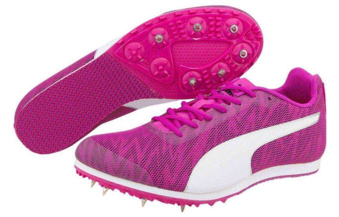 Zapatillas de atletismo Evo Speed  Star 7 «Morado y blanco»