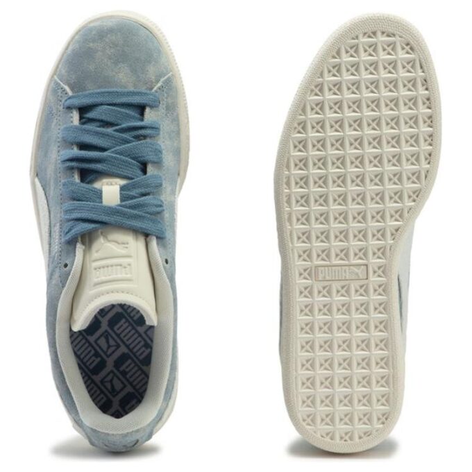 Zapatillas de baloncesto de ante Nostalgia «Azul Beige»