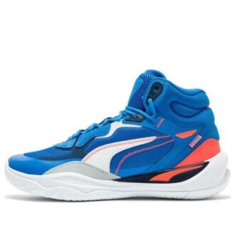 Zapatillas de baloncesto Playmaker Pro Mid «Azul»
