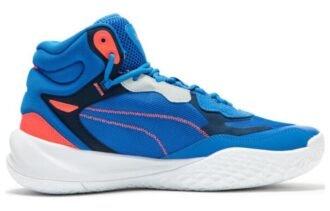 Zapatillas de baloncesto Playmaker Pro Mid «Azul»