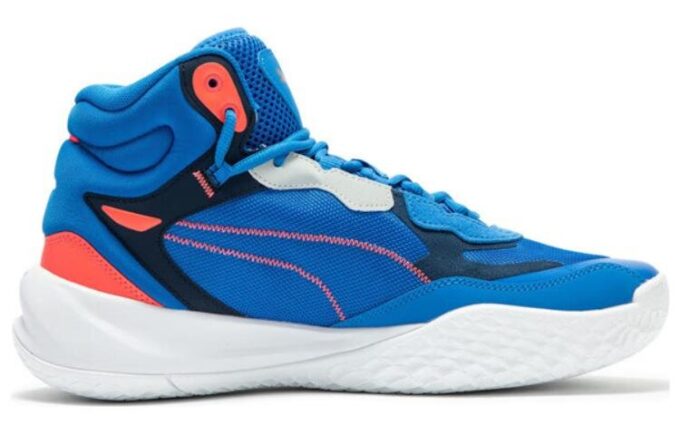 Zapatillas de baloncesto Playmaker Pro Mid «Azul»