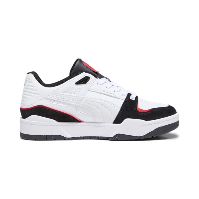Zapatillas de baloncesto Slipstream Mix «Blanco, negro y rojo»