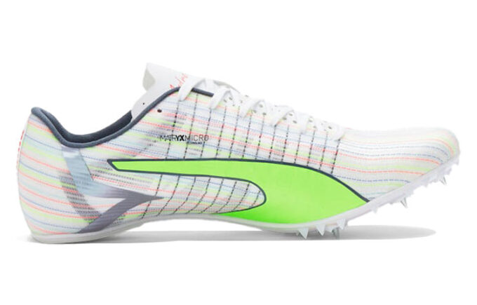 Zapatillas de clavos de pista Evo Speed  Future 2 Sp De Grasse «Blancas»