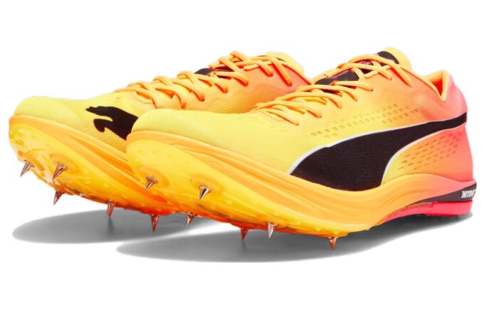 Zapatillas de clavos EvoSPEED Long Distance Nitro Elite+ «Naranja»