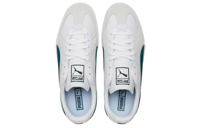 Zapatillas de deporte del ejército «Blanco y verde universitario»