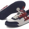 Zapatillas de deporte para la zona de defensa «Azul marino burdeos»
