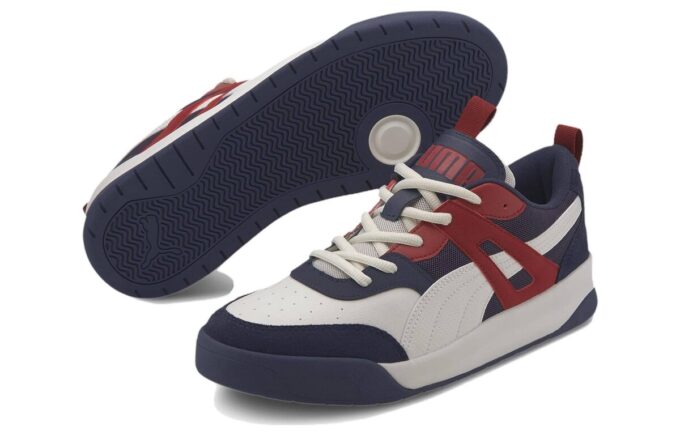 Zapatillas de deporte para la zona de defensa «Azul marino burdeos»