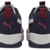 Zapatillas de deporte para la zona de defensa «Azul marino burdeos»
