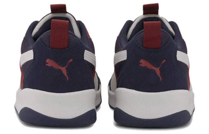 Zapatillas de deporte para la zona de defensa «Azul marino burdeos»