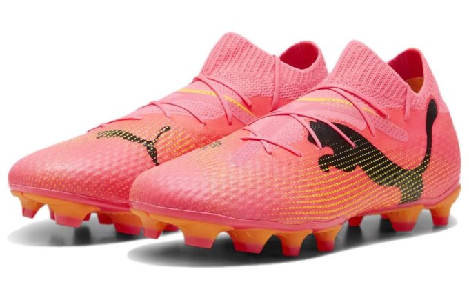 Zapatillas de fútbol con cordones Future 7 Pro FG/AG «Rosas»