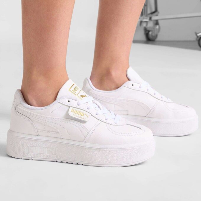 Zapatillas de piel Palermo Elevata para mujer