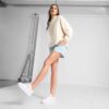 Zapatillas de piel Palermo Elevata para mujer