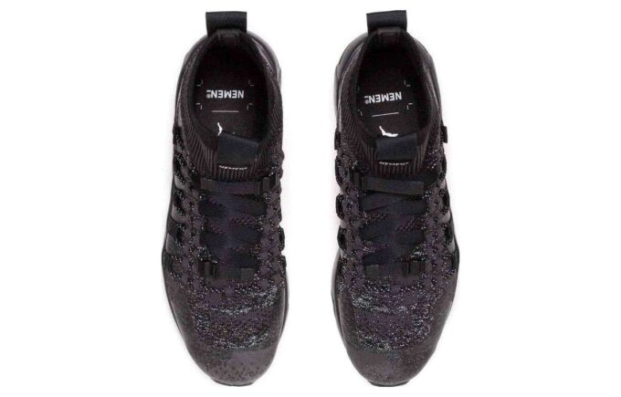 Zapatillas de punto NEMEN x Blaze of Glory Knit Mid «Phantom Black»