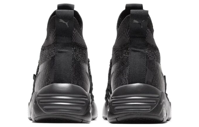 Zapatillas de punto NEMEN x Blaze of Glory Knit Mid «Phantom Black»