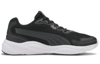 Zapatillas de running de los 90 «Nu Wave – Negras»