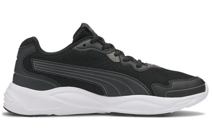Zapatillas de running de los 90 «Nu Wave – Negras»