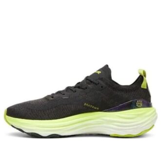 Zapatillas de running ForeverRun NITRO «Negro Verde Solar»