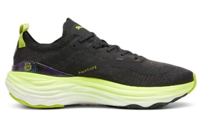 Zapatillas de running ForeverRun NITRO «Negro Verde Solar»