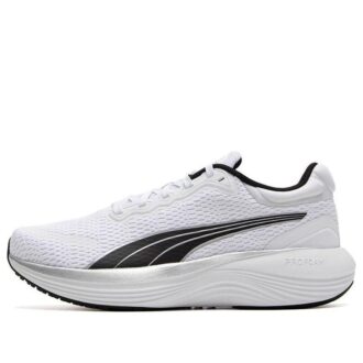 Zapatillas de running Scend Pro «Blanco y negro»