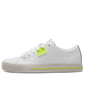 Zapatillas de skate informales Ever Low Top, unisex, blancas y amarillas, «Blanco, amarillo y gris»