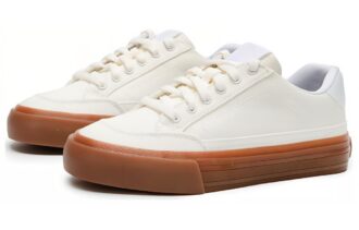 Zapatillas de skateboarding Capris de cuero «Blancas»
