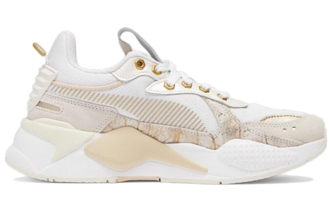 Zapatillas deportivas RS-X Glimmer «Blanco y beige» para mujer