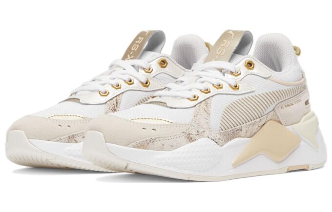 Zapatillas deportivas RS-X Glimmer «Blanco y beige» para mujer
