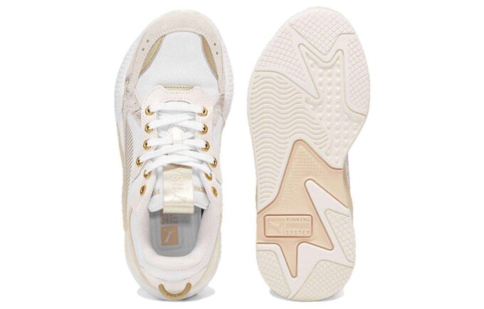 Zapatillas deportivas RS-X Glimmer «Blanco y beige» para mujer