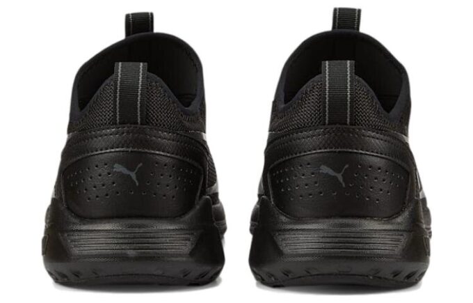 Zapatillas deportivas sin cordones «Black Dark Shadow» para todo el día