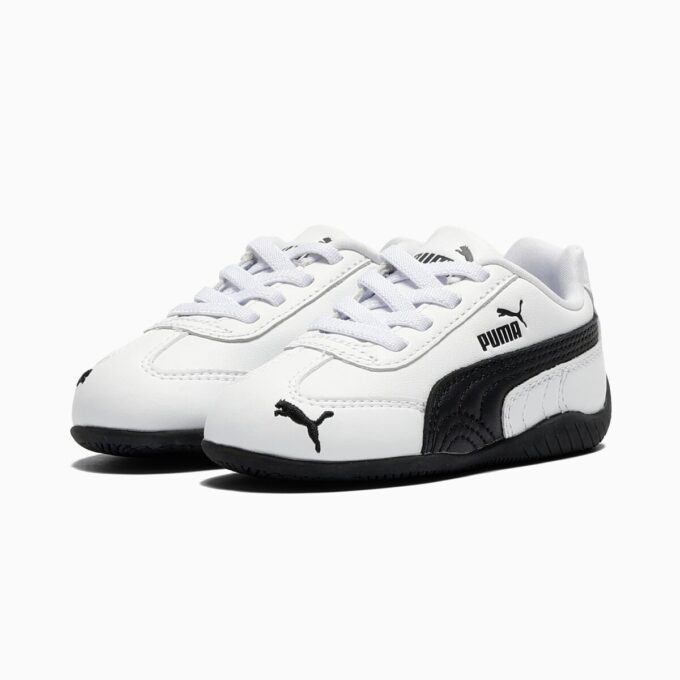 Zapatillas deportivas Speedcat de cuero para niños pequeños fáciles de poner