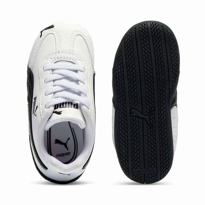 Zapatillas deportivas Speedcat de cuero para niños pequeños fáciles de poner