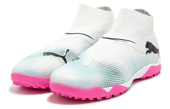 Zapatillas Future 7 Match + LL TT «Blanco y rosa»