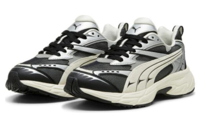 Zapatillas Morphic Retro «Blanco y Negro»