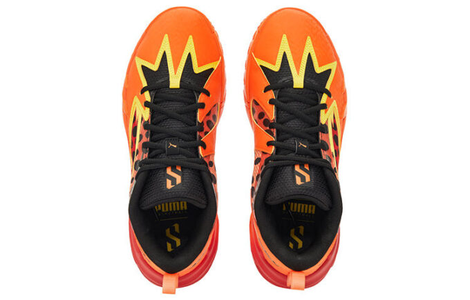 Zapatillas PUMA x Cheetos Scoot Zeros «Naranja y Negro»
