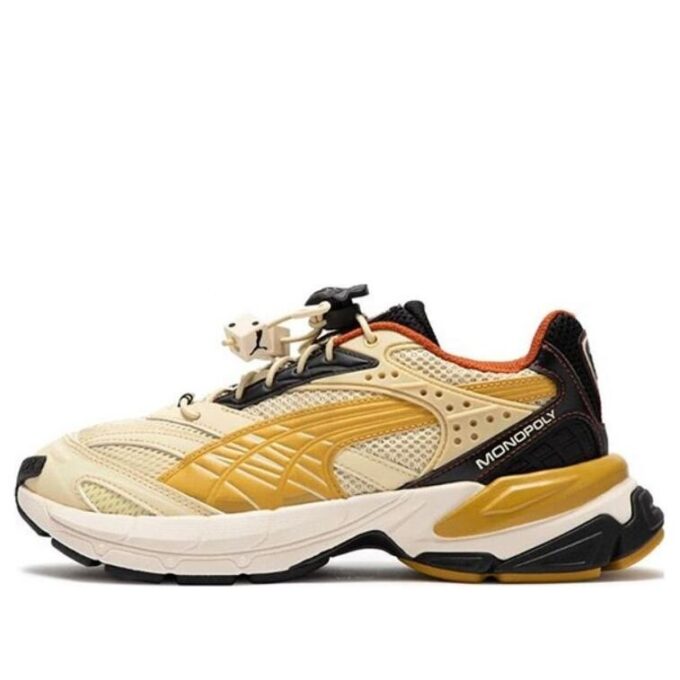 Zapatillas PUMA x Monopoly Staffonly «Beige Amarillo Negro»